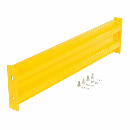 VESTIL Bolt-On Style Guard Rail 4 Ft - Yellow GR-F2R-BO-4-YL